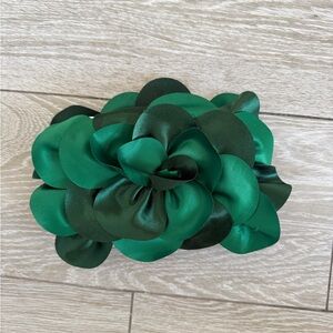 Sondra Roberts Green Floral Clutch